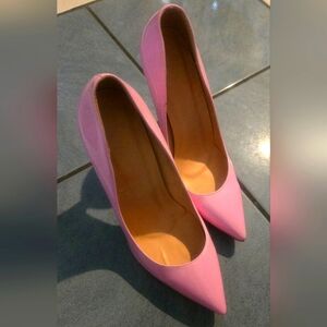 Barbie Stiletto 5” Heels Pink  Patent Leather size 9